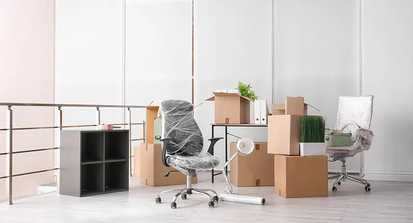 Office setup after company moving Zurich